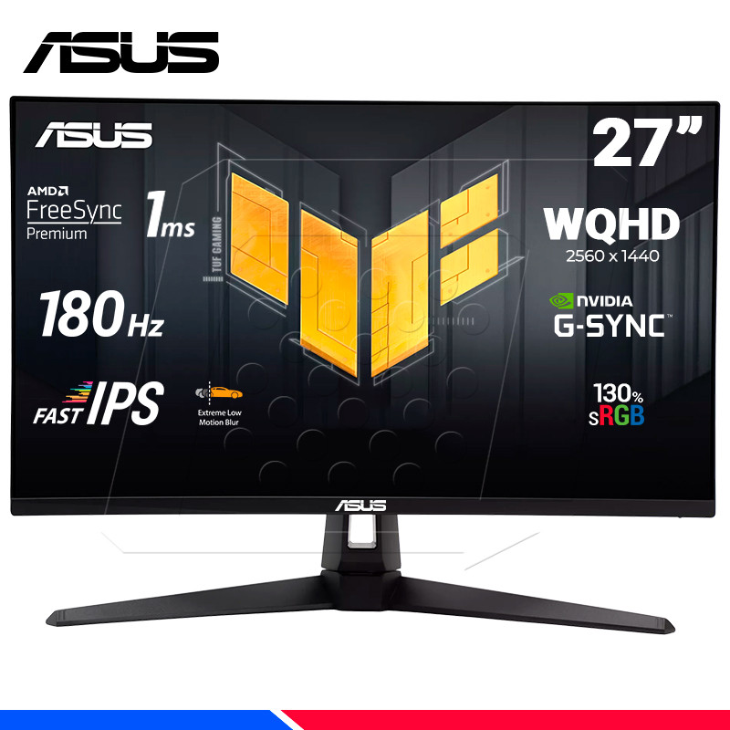 MONITEUR ASUS TUF VG27AQ3A 180HZ IPS 27 POUCE QHD 2K